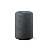 Der neue Amazon Echo (3. Generation), smarter Lautsprecher mit Alexa, Anthrazit...