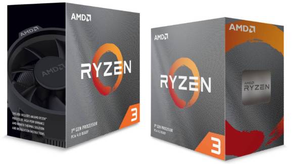 Ryzen 3 chips from AMD.