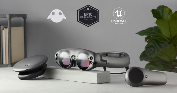 Epic is partnering with Magic Leap to give away some of its AR headsets.