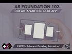 Tutorial on IKEA app clone with Unity's AR Foundation (PART3 Make UI polished using Tween Animations)