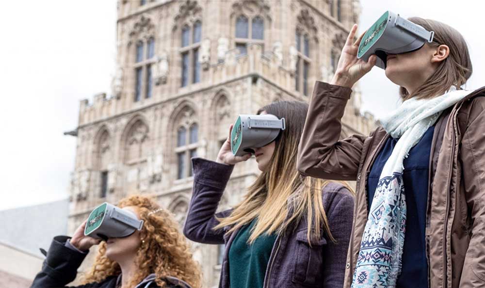Mit Timeride VR lässt sich das Köln von damals mit der heutigen Rheinmetropole vergleichen. | Bild: Timeride