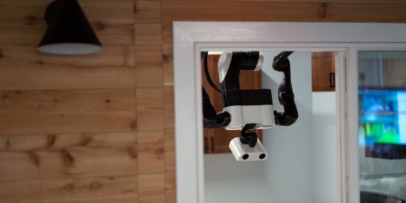 Toyota Research Institute gantry robot doorway