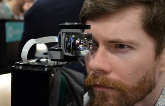 CREAL light-field display prototype at CES 2020 | Photo by Road to VR