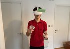 Experimenting with Cubism VR in Augmented Reality