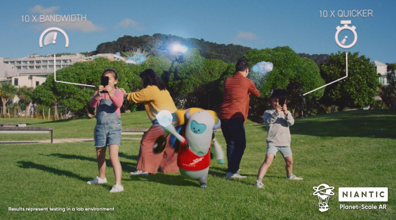 Niantic has made a demo game for 5G networks.