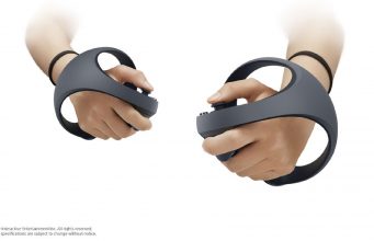 Next-gen PSVR controllers | Image courtesy Sony