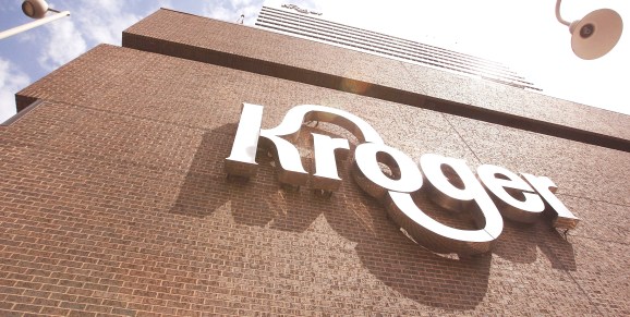 The Kroger Co. corporate headquarters is seen July 15, 2008 in downtown Cincinnati, Ohio.