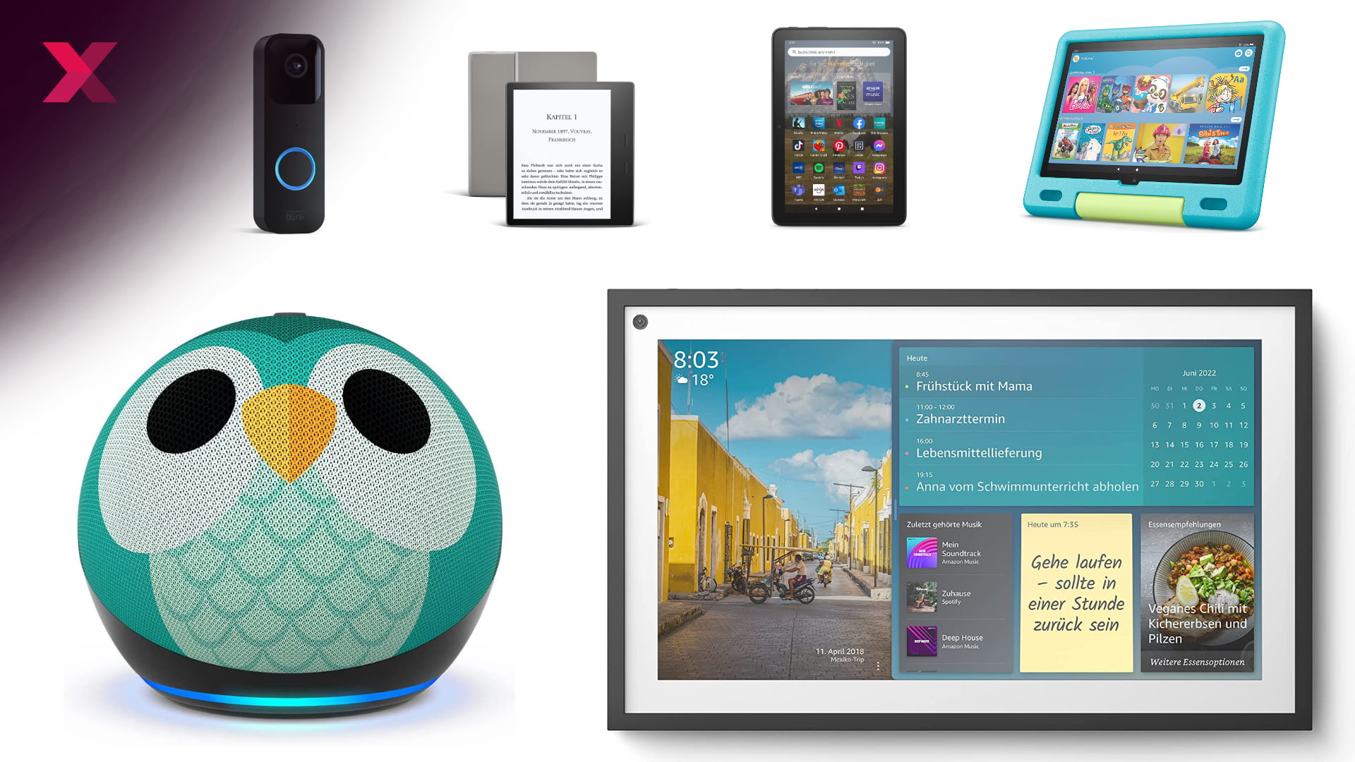 Bei den Amazon Black Friday Deals spart ihr richtig. Heute: Echo Buds, Echo Show 15, Echo Dot 5, Fire TV Stick, Fire Tablets und mehr.