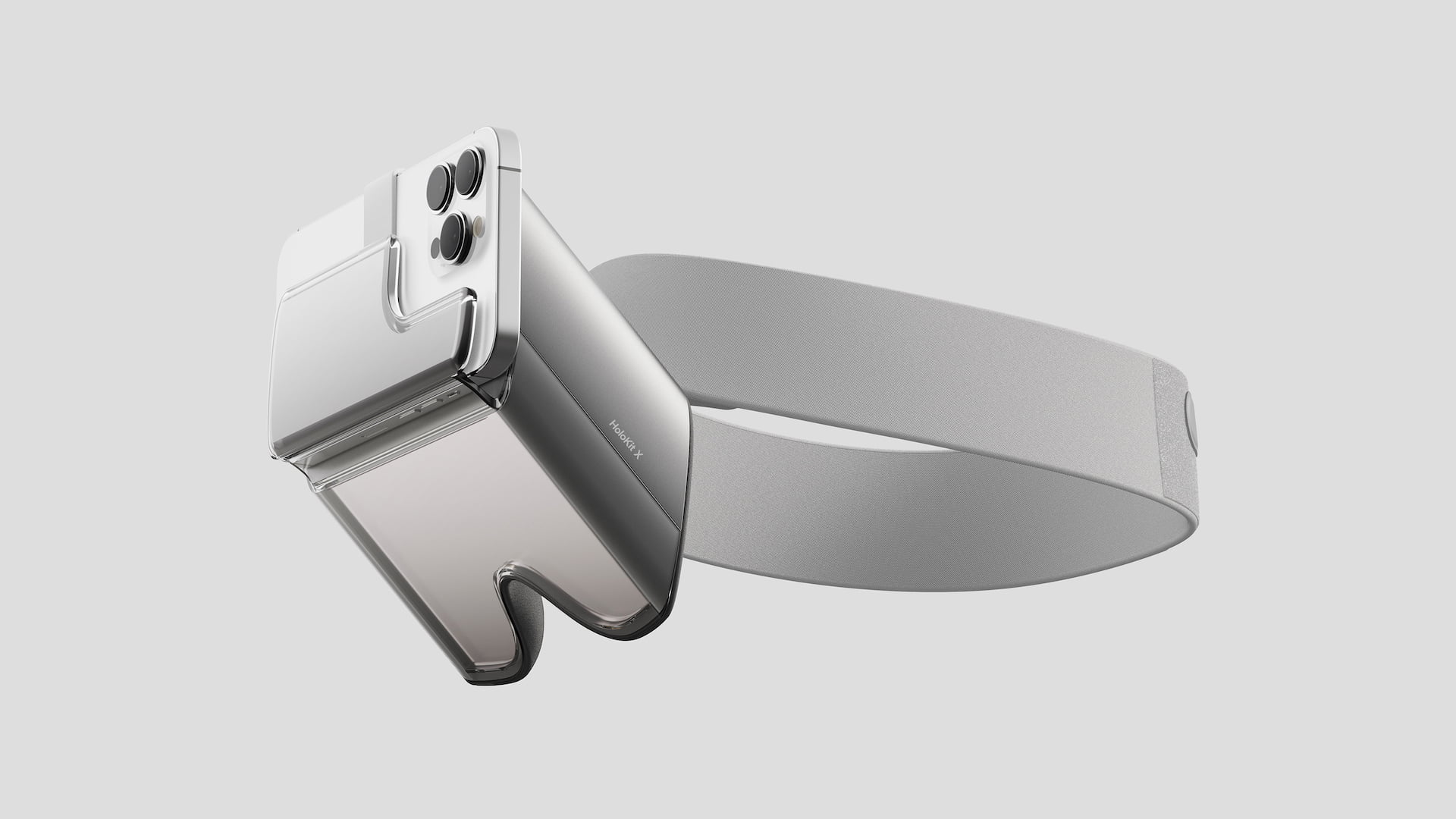 Bild der Holokit-X-Smartphone-Halterung.