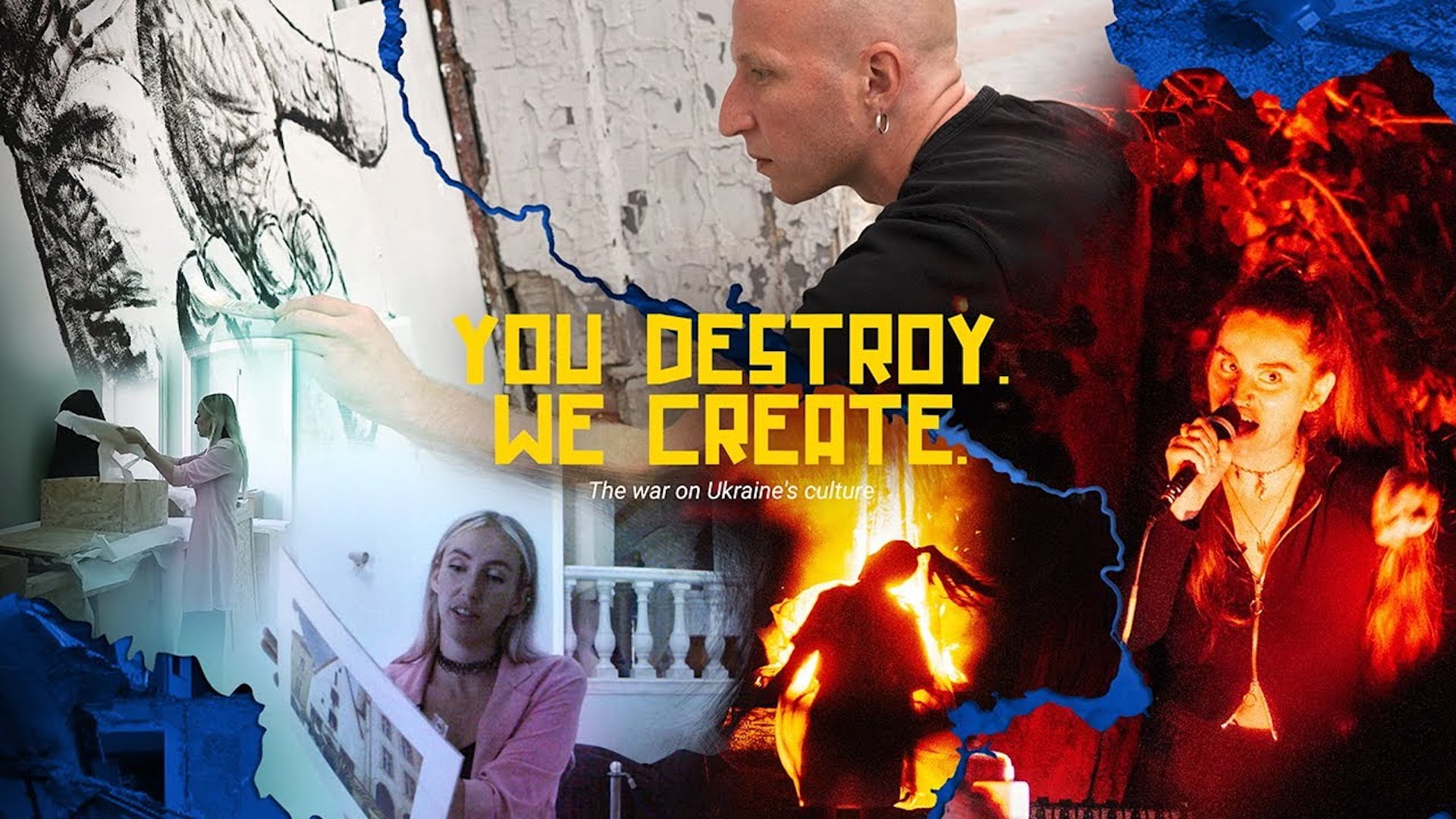 Poster des VR-Films mit verschiedenen Szenen.